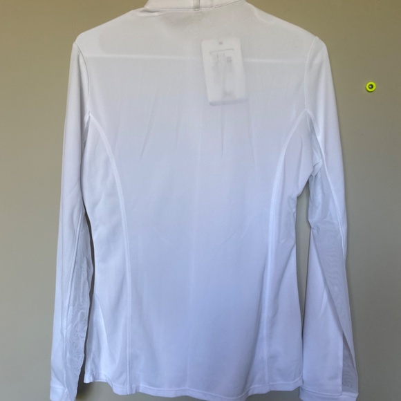 Women’s Equestrian shirt in white size Medium. NWT - Picture 3 of 7